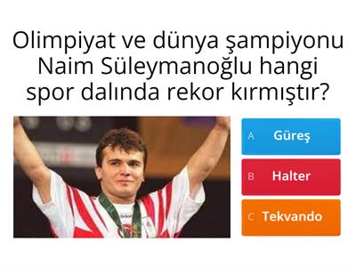 Dünyaca ünlü Türk Sporcuları