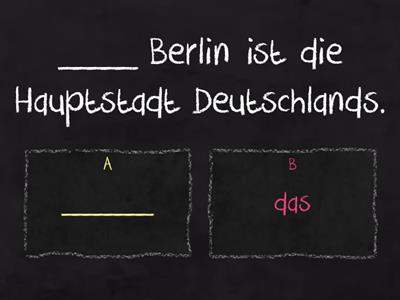 Artikel vor den Städte- und Ländernamen (Wunderkinder 8)