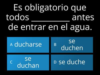 Obligación / Prohibición