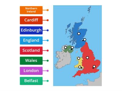 Countries and capitals of the uk - Teaching resources