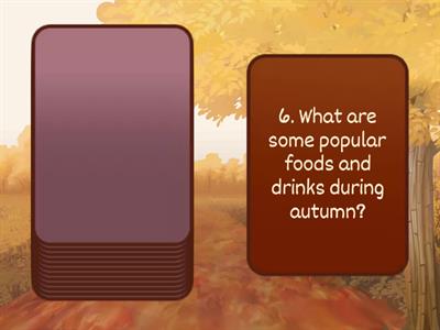 Autumn Speaking Cards