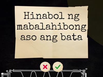 Pang-uri : salitang naglalarawan sa tao, hayop, bagay, lugar at pangyayari.