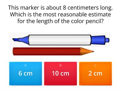 Estimate Length in Centimeter