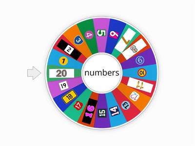 numbers (1-20)