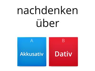 B1 - 3. Verben mit Präpositionen (Akk./Dativ) 