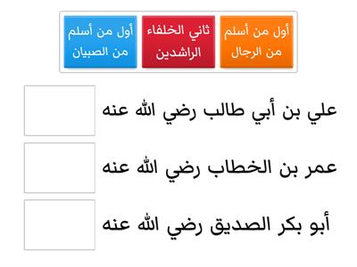 مدخل الوحدة الأولى: قدوات ومثل عليا