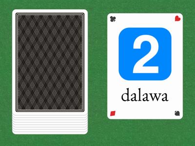 Speaking Cards - Filipino Numbers 1-10