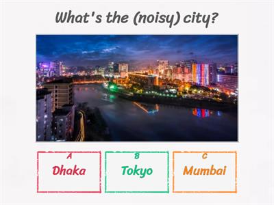 EF Elem Superlatives Cities Quiz