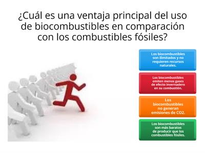 Opciones de Mezclas de Combustibles Fosiles vs Biocombustibles.