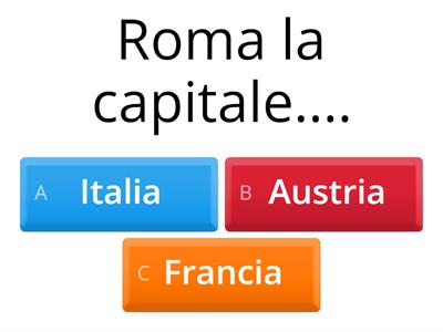 Le Capitali Europee - Risorse Didattiche