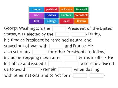  Washington's Presidency