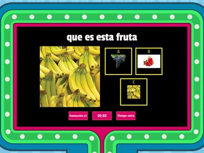  las frutas