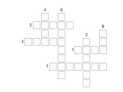 Crossword Story 8 Kid's Box 3