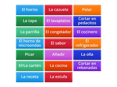 Spanish Wordwall