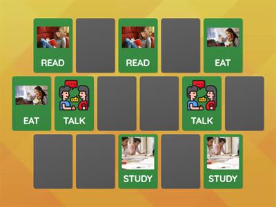 Memory Game - Verbs