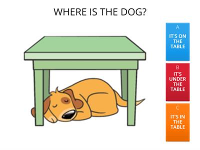 PREPOSITIONS OF PLACE (YK1)