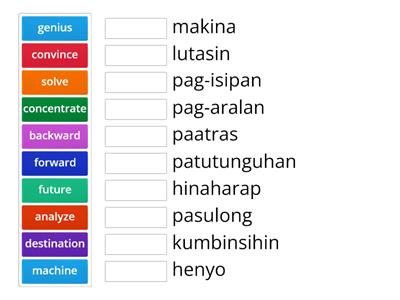 Level B Unit 1 S2 Filipino