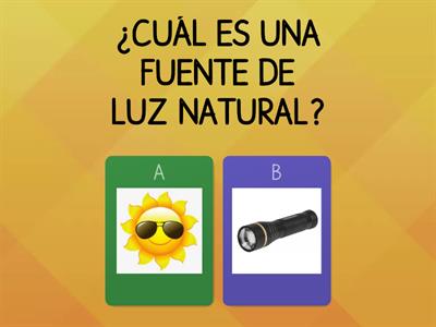 "FUENTES DE LUZ ARTIFICIAL Y NATURAL"