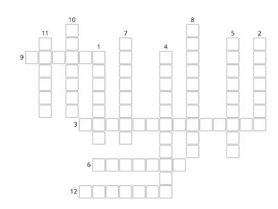 Genres Crossword