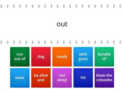 Energy and exhaustion idioms