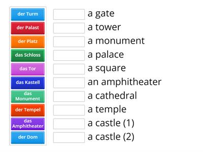 Monuments - Deutsch/English 