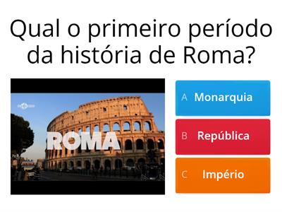 Roma Antiga 6s anos