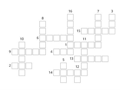 sweet 16 crossword