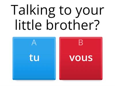 Tu or Vous? Which should you use?