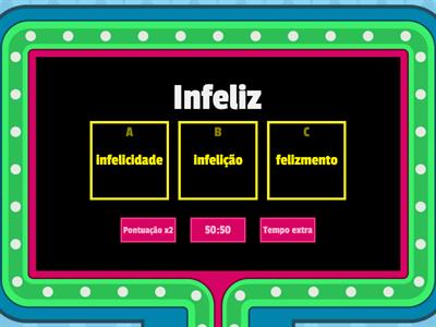 SUFIXOS :DADE, MENTO OU  ÇÃO?