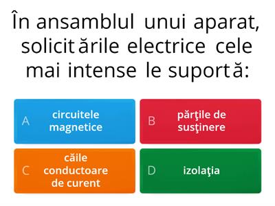 Solicitări electrice și termice 1