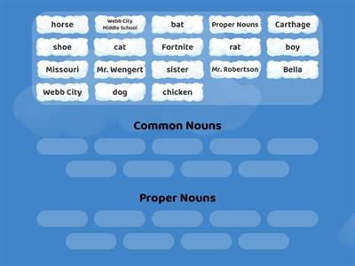 Nouns-Common and Proper 