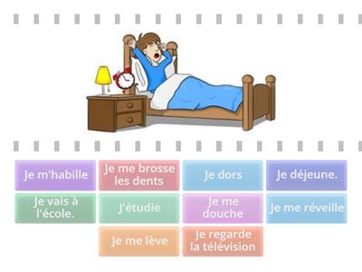 La routine quotidienne A3 2024