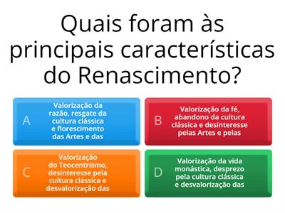 Questões de história e conhecimentos gerais