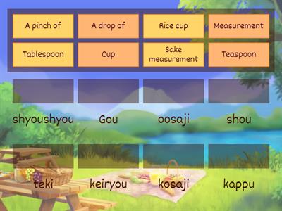 Japanese cooking measurements