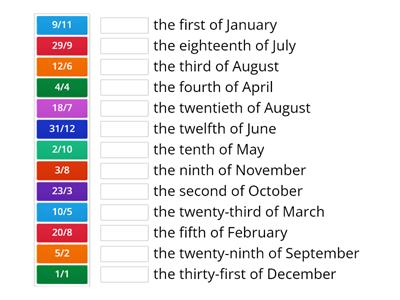 Dates in Full