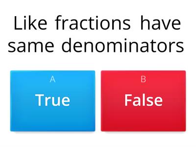 Fractions