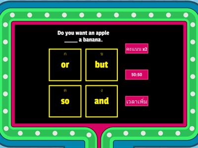 Conjunctions 