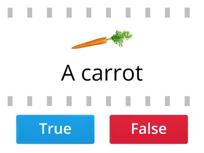 Food - True or False