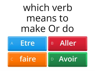 French grammer quiz