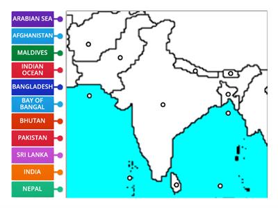 Map of South Asia-VI-GEOGRAPHY
