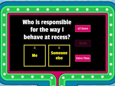 Responsibility - Teaching resources