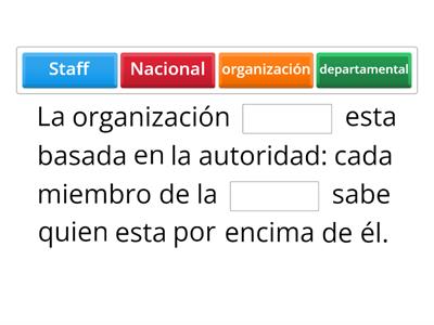 Modelos organizativos y recursos humanos