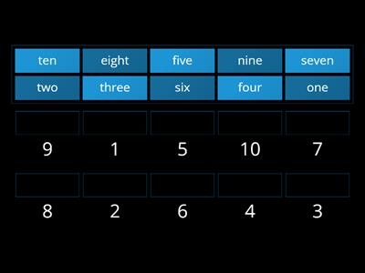 Number Words 1-10