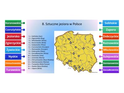 Sztuczne jeziora w Polsce