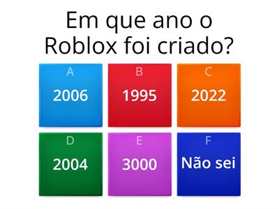 Quiz de Roblox