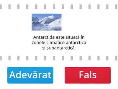 Clima și lumea organică a Antarctidei
