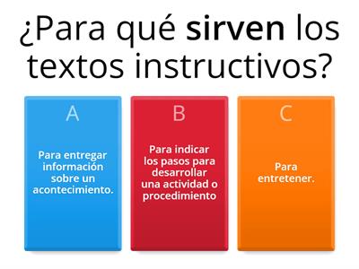 TEXTOS INSTRUCTIVOS 