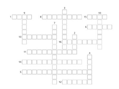 Ch. 6, Act. 17: Infants - Crossword puzzle