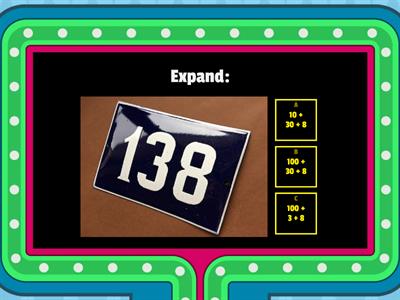  Place value & expanded form