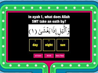 Al-Lail Questions